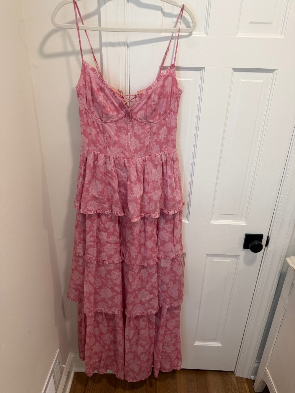 V. Chapman Caterina Dress Pink Peony size 10